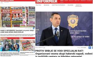 Printscreen / Naslovnice srbijanskih medija