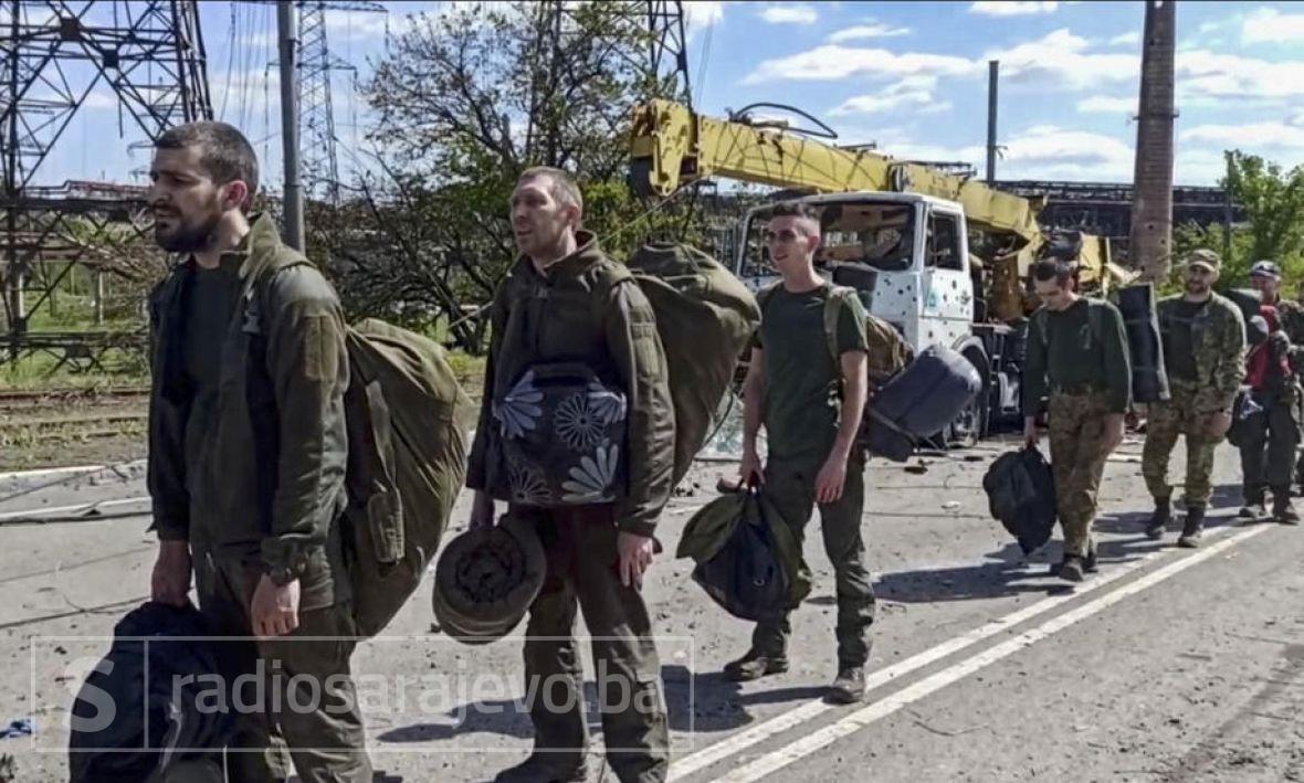 Iscprljeni ukrajinski borci iz Azovstala - undefined