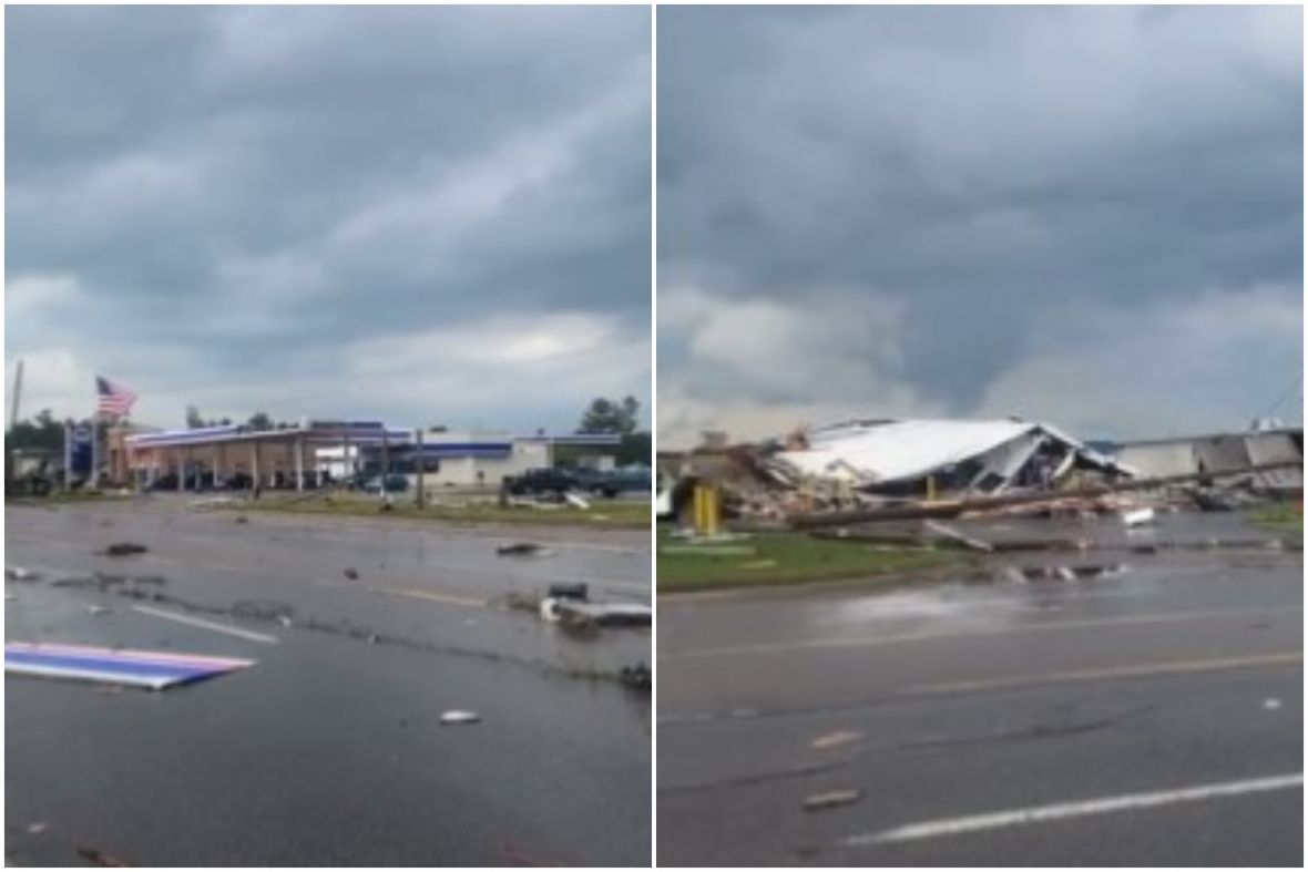Foto: Printscreen / Twitter / World events live/Tornado uništio kuće