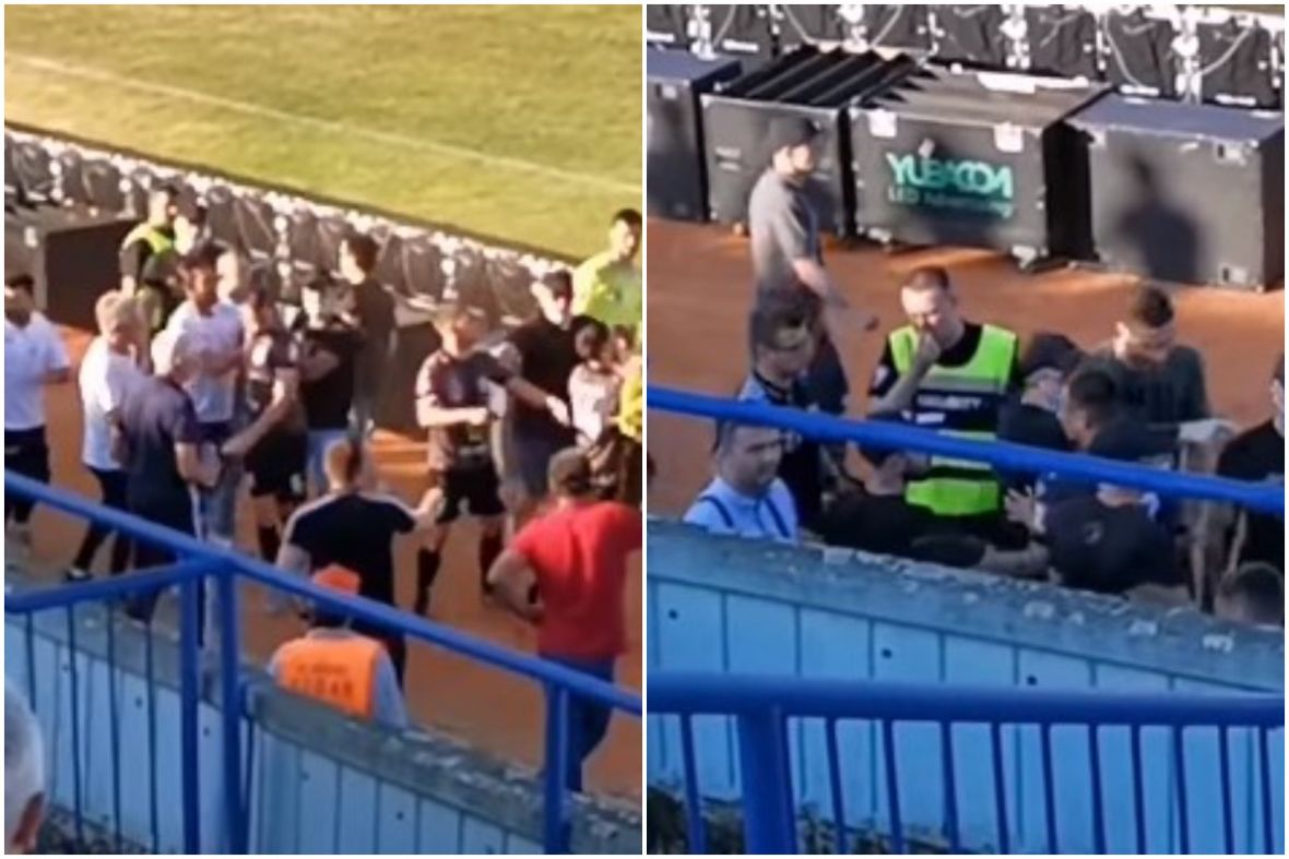 Foto: Printscreen / Facebook / Sport Bijeljina/Pristalice Rudara su nakon meča prišle igračima,