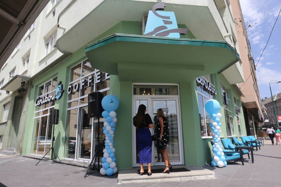 Foto: Dž. K. / Radiosarajevo.ba/Otvorenje nove Caribou Coffee kafeterije