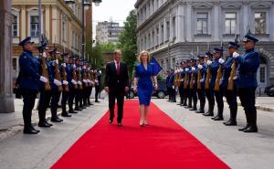 Foto: Ambasada Velike  Britanije / Sifet Podžić i Liz Truss