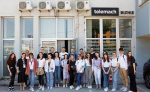 Foto: Telemach / Najuspješniji učesnici Job Lab radionica Telemach fondacije posjetili Sarajevo