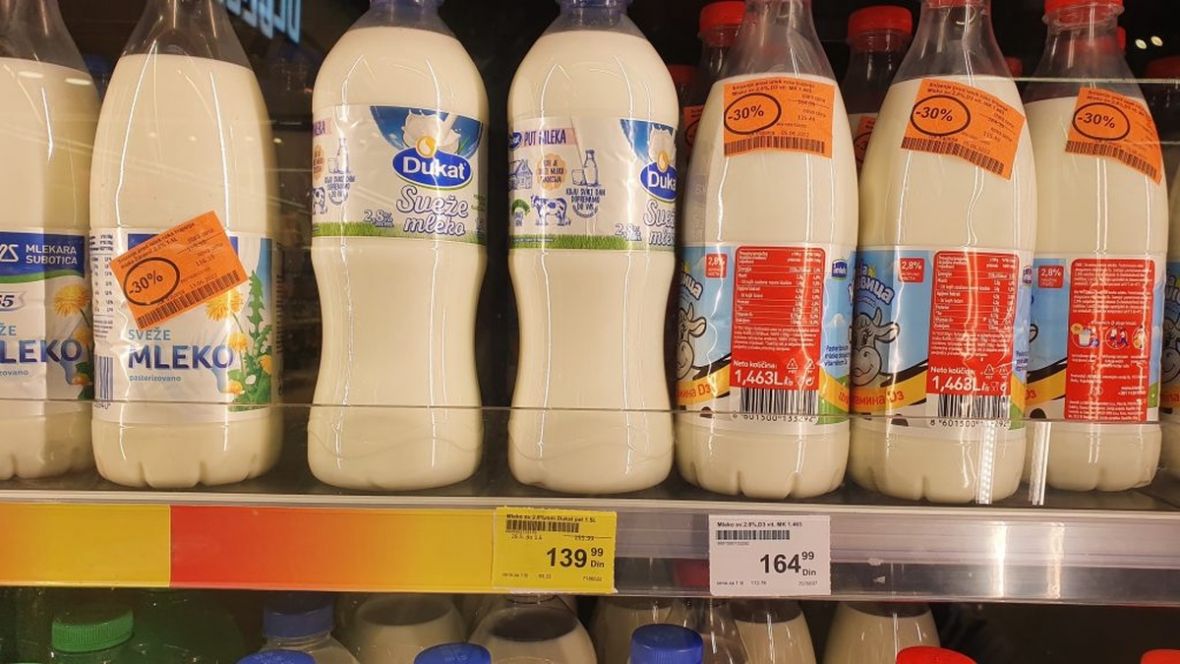 Cijene osnovnih životnih namirnica u Srbiji su duplo jeftinije nego u BiH - undefined