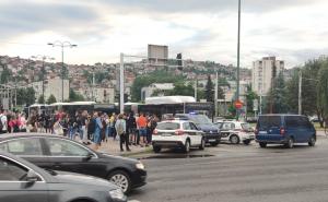 FOTO: Radiosarajevo.ba / Policija na Čengić Vili, napadnut vozač autobusa