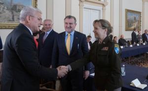 Foto: Predsjedništvo BiH / Šefik Džaferović u Predsjedništvu BiH ugostio delegaciju NATO saveza