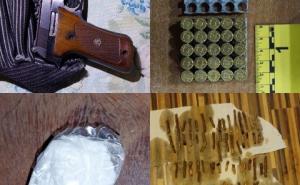 Foto: MUP SBK / Oduzeti droga i oružje