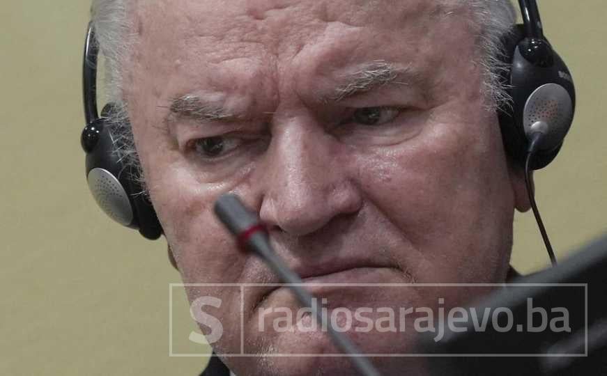 Ratko Mladić u haaškoj sudnici