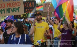Foto: A.K./Radiosarajevo.ba / Povorka ponosa u Sarajevu
