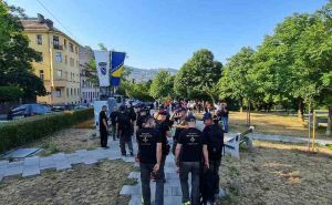 Foto: Općina Centar / Maloljetni borci Općine Centar krenuli na Marš mira