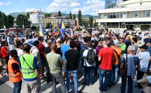 Foto: A. K. / Radiosarajevo.ba / Protesti u Sarajevu