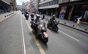 Foto: N. G. / Radiosarajevo.ba / Defile Moto maratona kroz Sarajevo