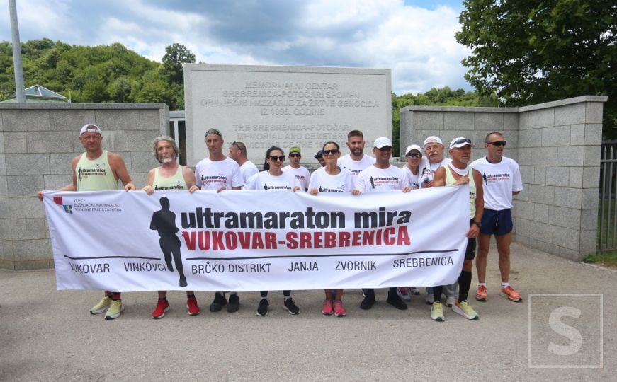 Maratonci iz Vukovara stigli u Potočare