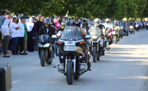 Foto: Dž. K. / Radiosarajevo.ba / Motoristi stigli u Srebrenicu