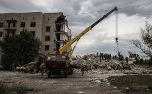 FOTO: AA / Nakon napada osale ruševine