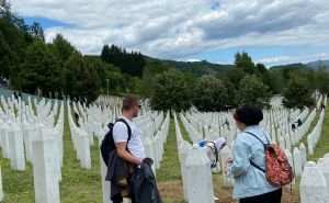 Foto: Privatni album / Studenti iz Sarajeva u Srebrenici