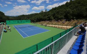 Foto: Dž.K./Radiosarajevo / Sve spremno za teniski spektakl u Visokom