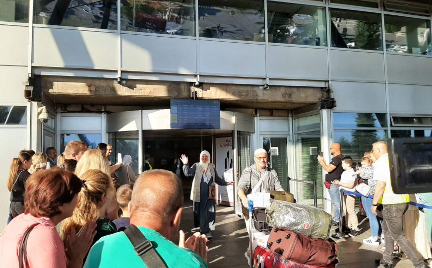 Dolazak hadžija na Međunarodni aerodrom u Sarajevu