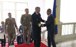 Foto: Ministarstvo odbrane BiH / Rob Bauer, šef Vojnog komiteta NATO-a posjetio MO BiH