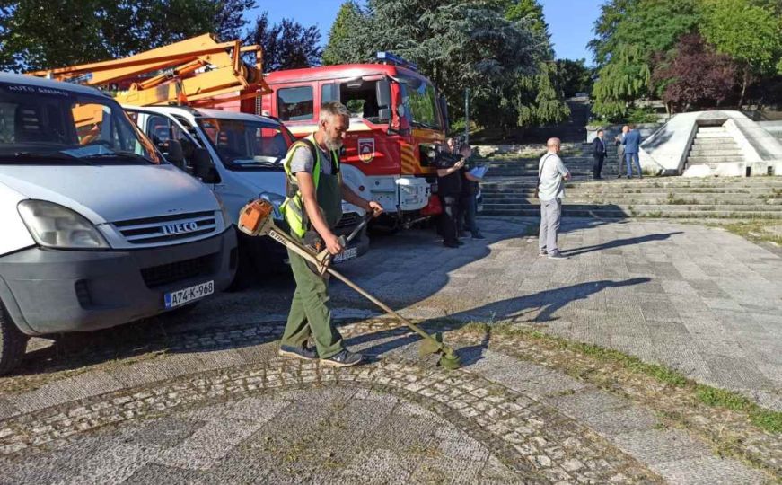 Akcija čišćenja u Spomen-parku Vraca