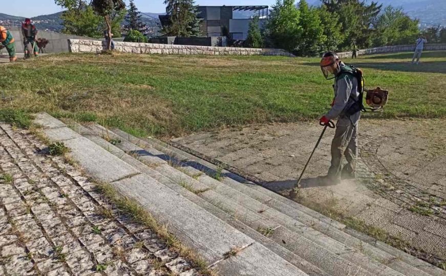 Akcija čišćenja u Spomen-parku Vraca