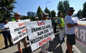 Foto: N. G. / Radiosarajevo.ba / Protesti ispred OHR-a, 2. dan