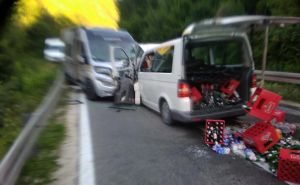 Foto: Vatrogasna brigada Banja Luka / S mjesta teške nesreće