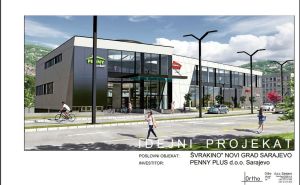 Foto: Općina Novi Grad / Izgradnju poslovno-prodajnog centra ,,Penny Plus'' u Švrakinom Selu.