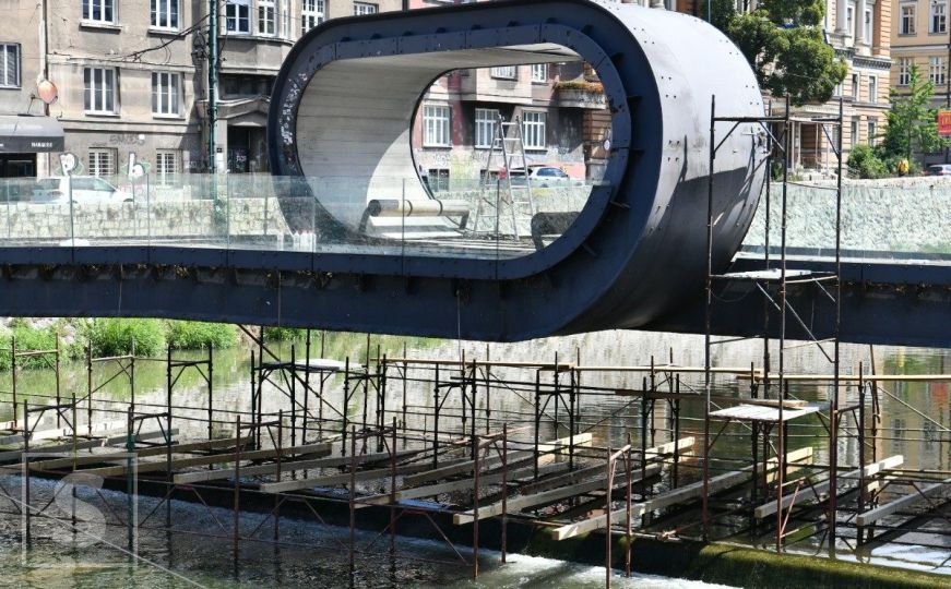 Počela obnova mosta Festina lente u Sarajevu, Life.ba