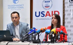 Foto: N.G / Radiosarajevo.ba / Transparency International u BiH predstavio prve rezultate monitoringa predizbornih aktivnosti