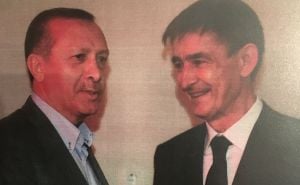 Foto: Twitter  / Susret Erdogana i Tanjevića