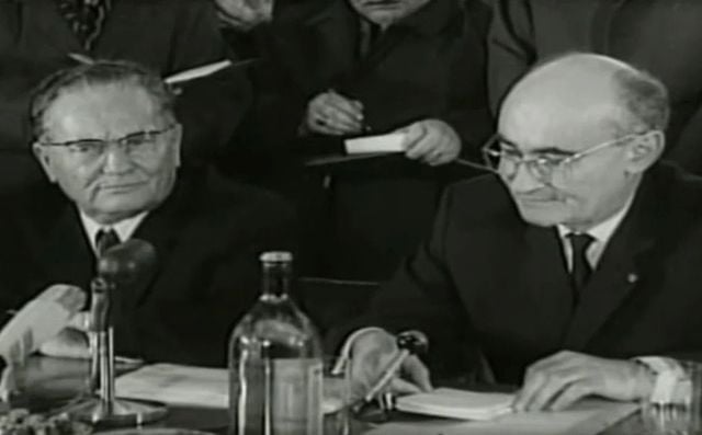Josip Broz Tito i Emerik Blum