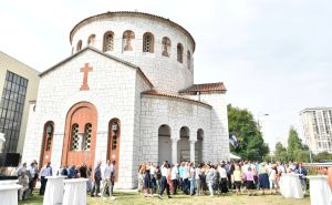 Foto: Dž. K. / Radiosarajevo.ba / Dodik u crkvi na Pofalićima