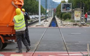 Foto: Dž.K./Radiosarajevo / Rekonstrukcija tramvajske pruge (arhiv)