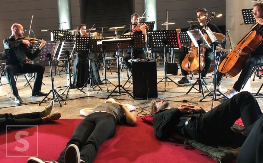 No Borders Orchestra na koncertu u sarajevskoj Vijećnici