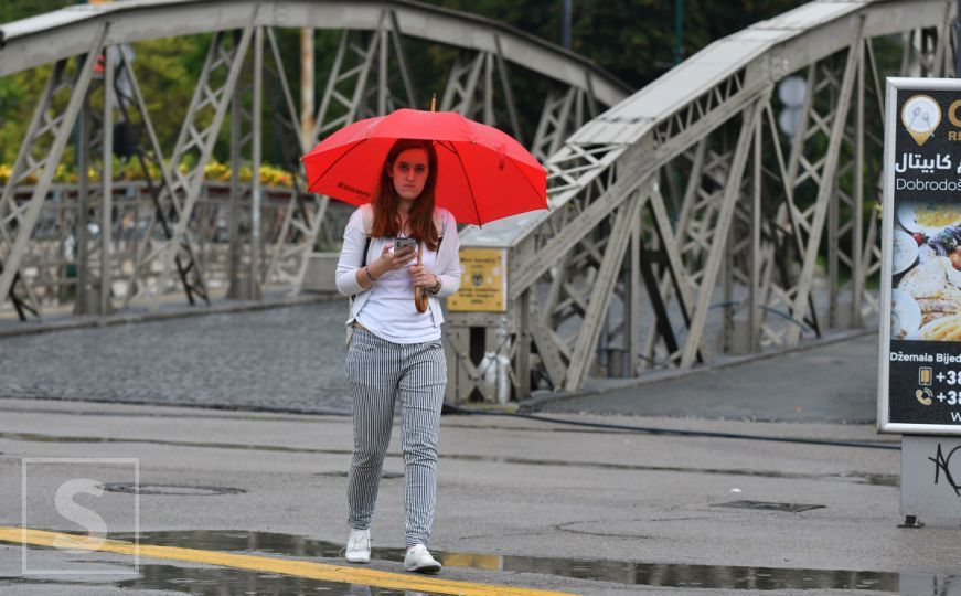 Kišni ponedjeljak u Sarajevu