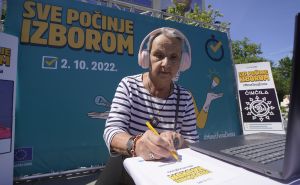 Foto: Delegacija EU u BiH / Kampanja 'Sve počinje izborom'