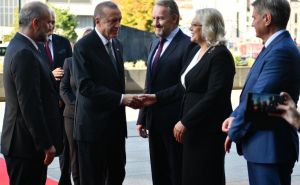 Foto: A. K. / Radiosarajevo.ba / Erdogan u Parlamentu BiH