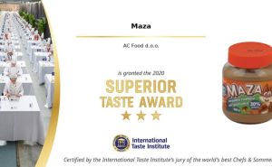 Foto: AS Holding / Superior Taste Award dodijeljen Mazi