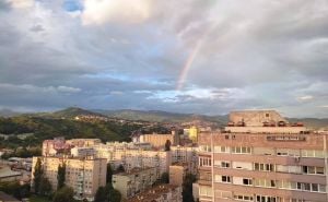 Foto: radiosarajevo.ba / Čitatelj / Duga iznad Sarajeva