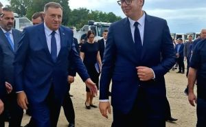 FOTO: Instagram / Vučić i Dodik u Bijeljini