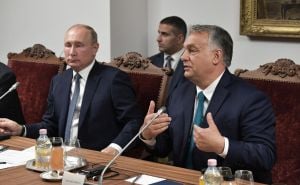 Foto: EPA-EFE / Vladimir Putin i Viktor Orban