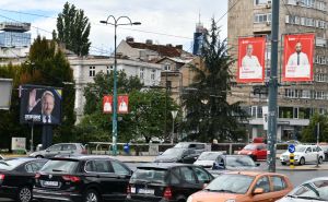 Foto: A. K. / Radiosarajevo.ba / Plakati i billboardi u Sarajevu, pet dana prije izbora