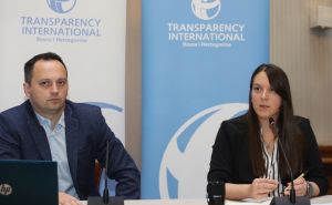 Foto: Dž.K./Radiosarajevo / Konferencija za medije Transparency International