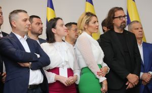 Foto: Dž. K. / Radiosarajevo.ba / Prvo obraćanje Denisa Bećirovića