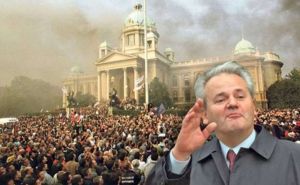 Foto: Beta / Godišnjica 5. oktobra 2000. godine u Beogradu