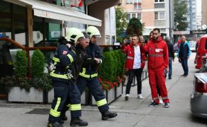 Foto: Dž. K. / Radiosarajevo.ba / Simulacija evakuacije građana