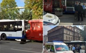 Foto: A. Ka. / Radiosarajevo.ba / Policija i Hitna pomoć na mjestu nesreće