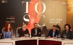 Foto: Dž.K./Radiosarajevo / Press povodom premijere opere “Tosca”