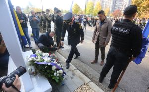 Foto: Dž.K./Radiosarajevo / Četvrta godišnjica ubistva policajaca